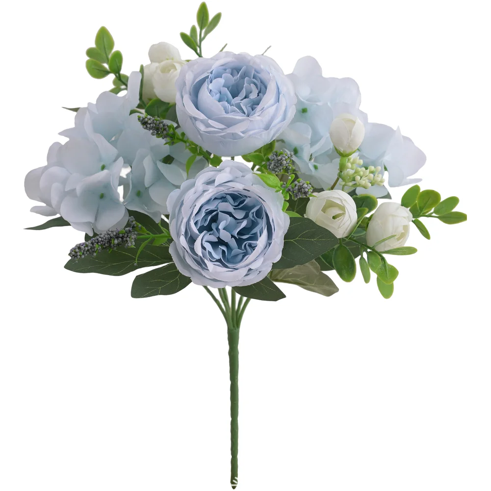 

Искусственные пионы и шелковые розы для украшения дома, искусственные цветы для декора, шелковые цветы для праздников и дней рождения