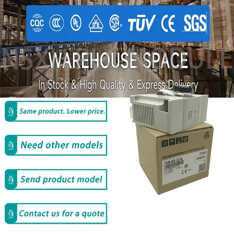 

New Original New Original FX2N-8ER-ES/UL FX2N-8EX-ES/UL FX2N-8EYR-ES/UL