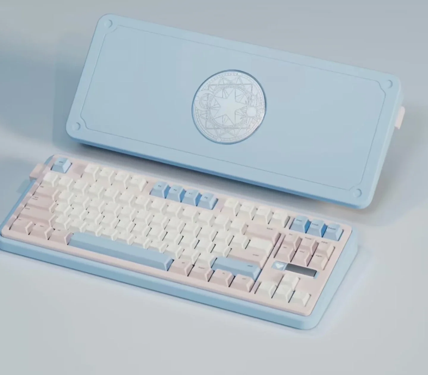 

Magic Array 80 Keyboard Tri-mode Aluminum Kit RGB Support VIA PVD Nameplate Customized Mechanical Keyboard Accessories Gifts