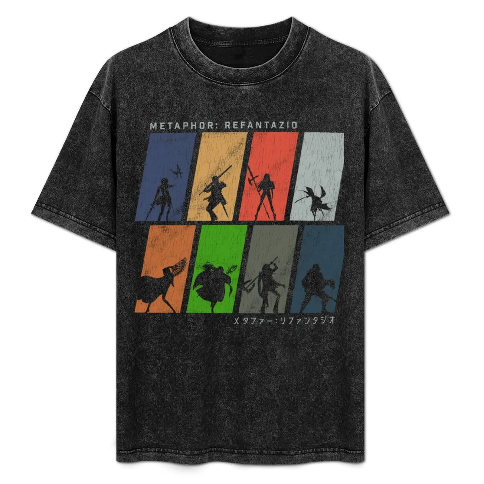 

Metaphor: ReFantazio Characters T-Shirt anime stuff Blouse T-shirt men