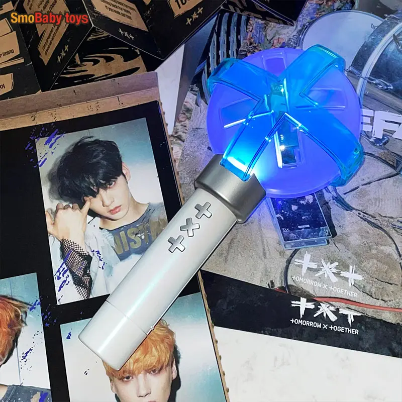 Kpop Concerto Lightstick Suporte, Glow Light Stick, Luzes Suporte Decorações, Party Flash Lamp para Fãs, Ver.2, Presente