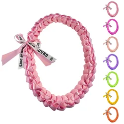 Pink Hawaiian Leis for Graduation Party, Dance Party, Photo Prop in Outdoors