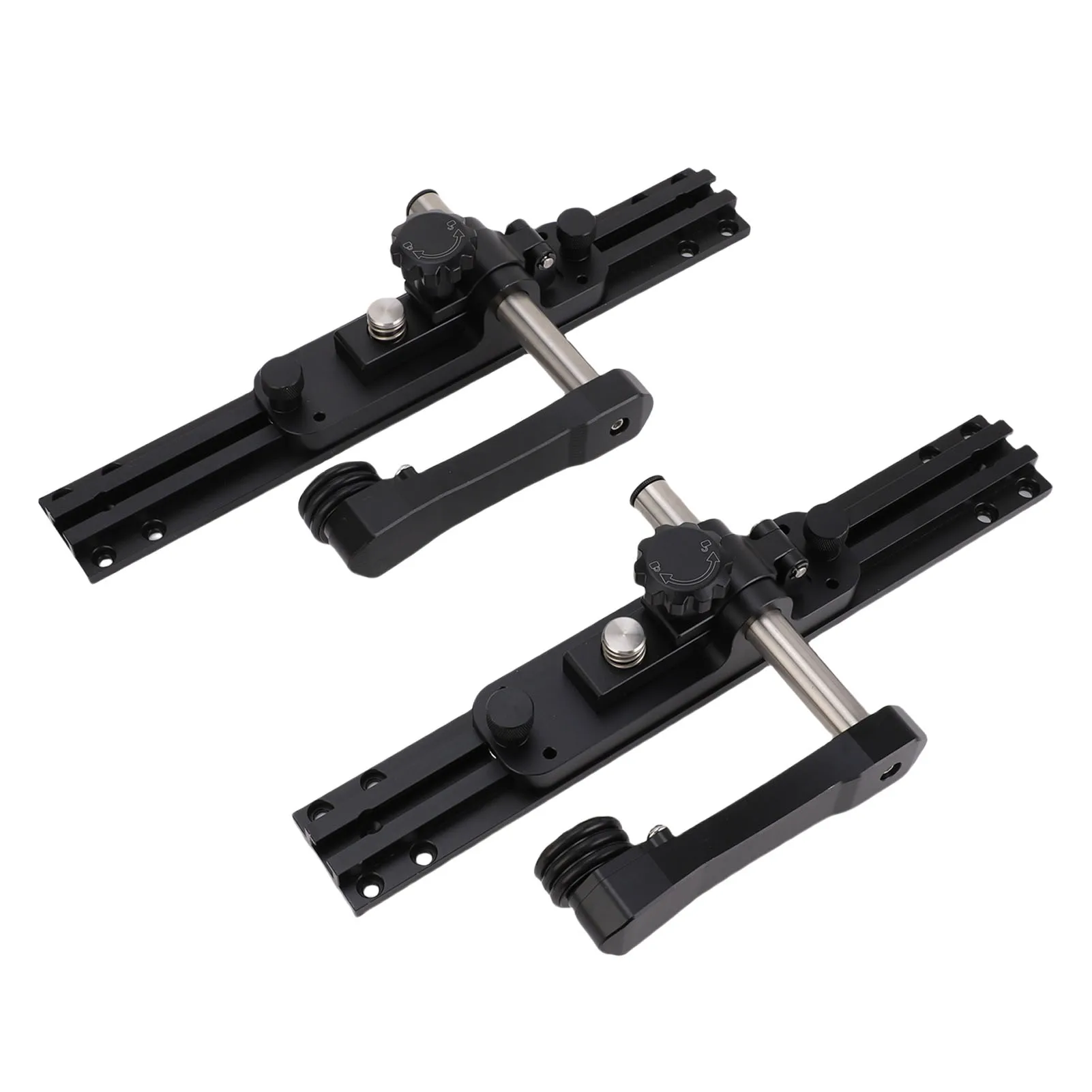 

Table Saw Press Push Guide Aluminum Alloy Adjustable Roller Guide Table Saw Press Feeder for Woodworking Mechanical Processing