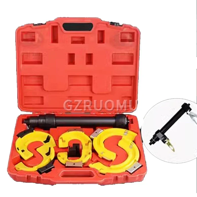 

Spring Compressor Disassembly-Free Shock Absorber Car Repair Disassembly Tool Kit Mechanical Type Thread Tools Set For 80-195MM