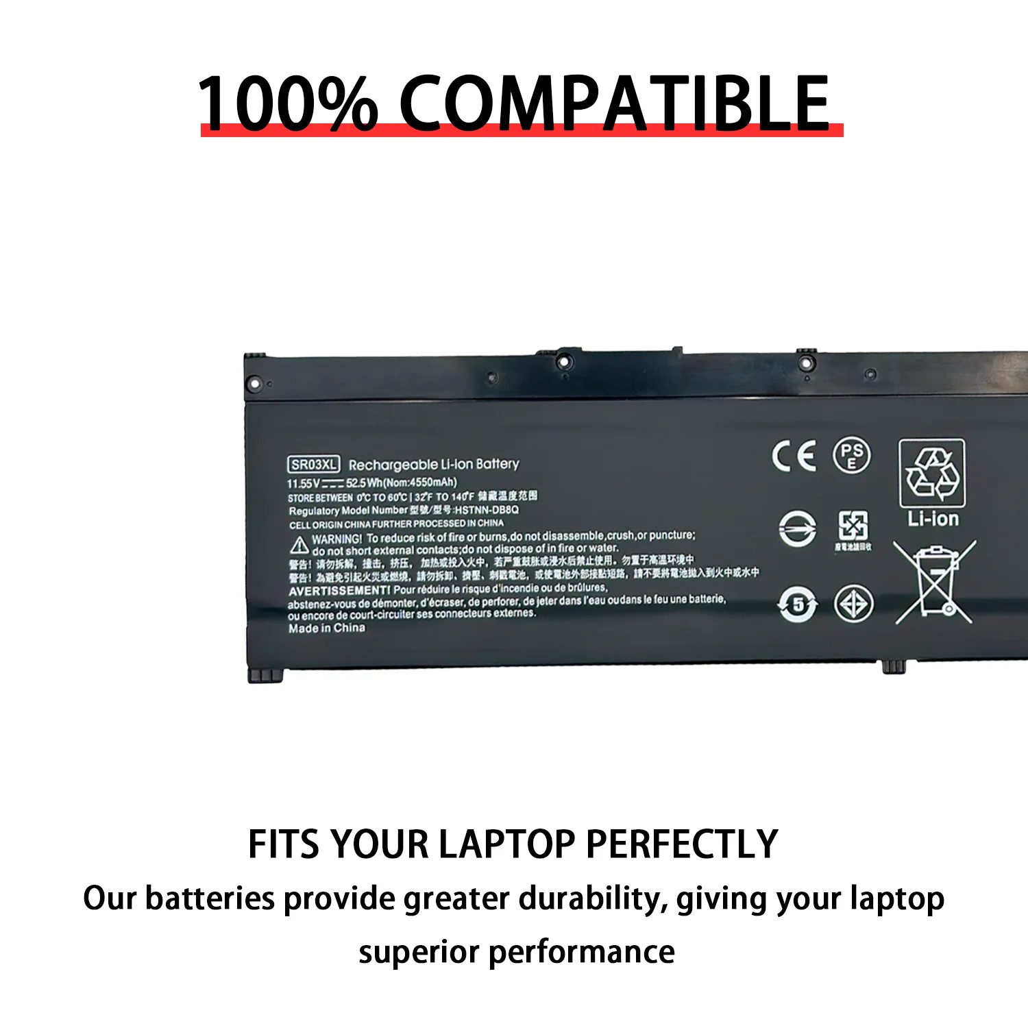 NEW SR03XL Laptop Battery For HP OMEN 15-CE 17-CB0052TX Pavilion Gaming 15-CX0096TX CX0006NT HSTNN-DB8Q L08934-2B1 L08855-855