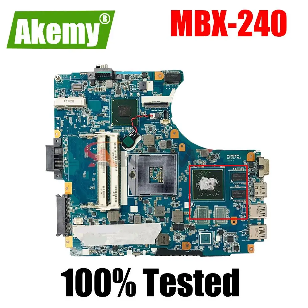 

AKEMY For Sony Vaio VPCCB3P1E RPGA-988B Laptop Motherboard MBX-240 A1848536A 1P-0113J01-8011