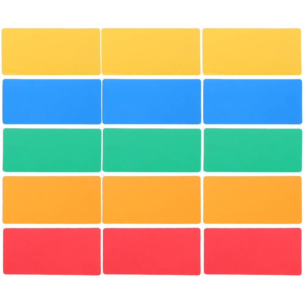 

15 шт. магнитных этикеток для сухого стирания, цветные бирки для заметок на холодильник, маркерные магнитные наклейки для белой доски, многофункциональные, с возможностью письма и стирания