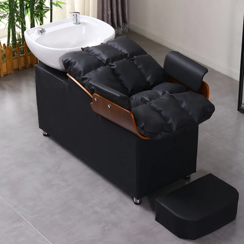 Stoelen Nagel Spa Commerciële Scheersalon Stoel Liggend Haar Wastafel Bed Professionele Therapie Spa Haar Japonais Make-Up Shampoo