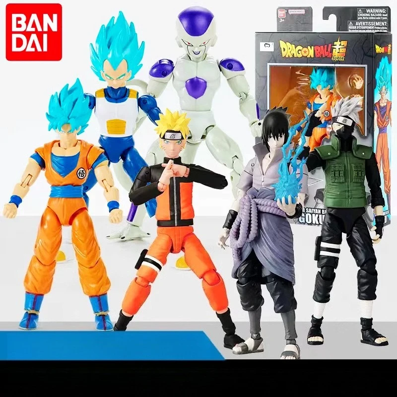 

Authentic Bandai Naruto Dragon Ball Sun Wukong Kakashi Joint Mobile Restoration Doll Handmade Ornament Model Toy