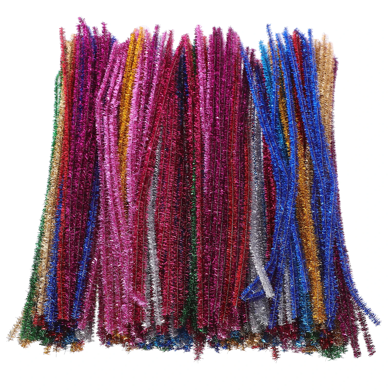 

400 Pcs Chenille Stems Craft Supplies Kids Kids Crafts Supplies Toys Bendable Twisting Rods Pipe Cleaners Christmas