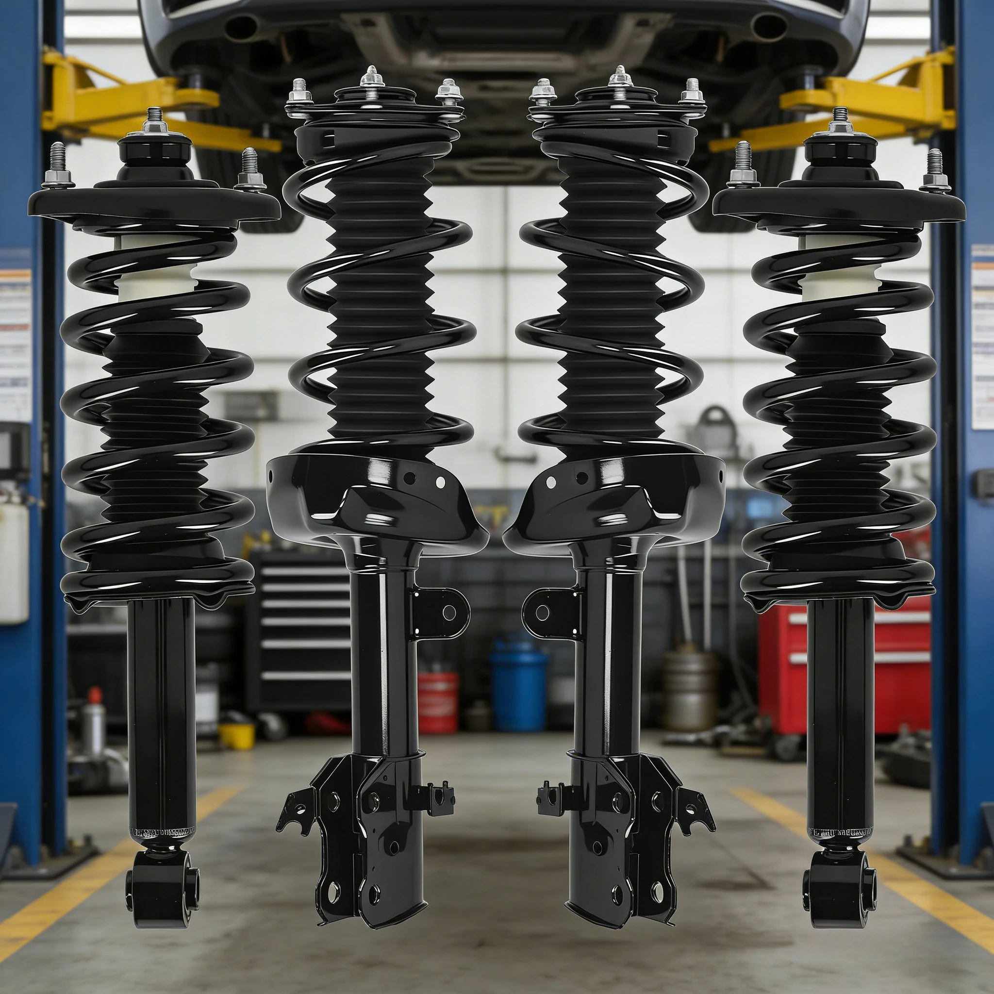 4PCS Front Rear Str…