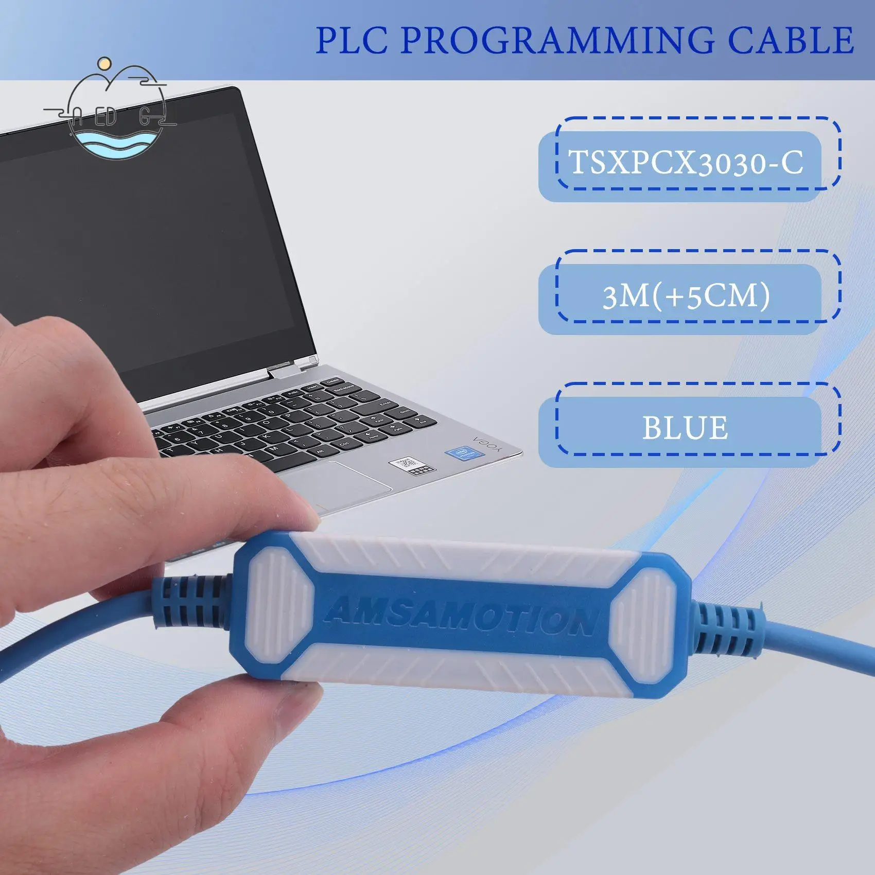 

AED6-TSXPCX3030-C Подходящий кабель для программирования ПЛК серии Schneider Twido TSXPCX3030 Кабель для загрузки