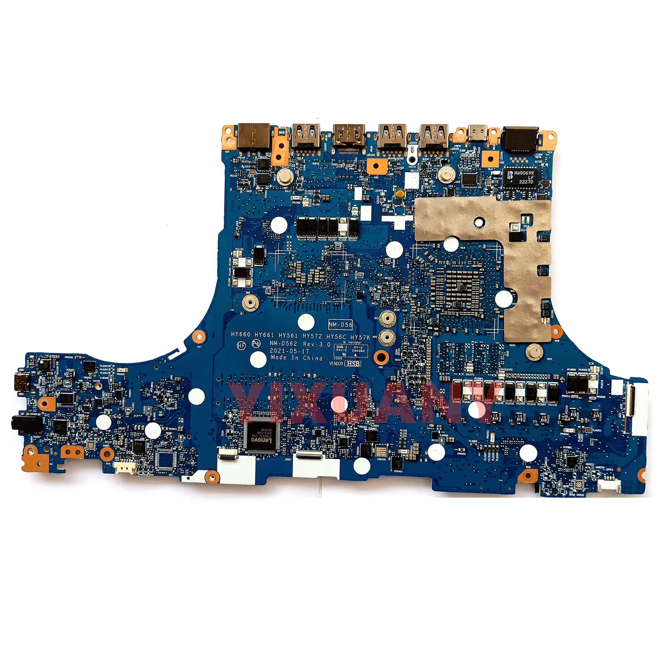 Imagem -06 - para Lenovo Legion 515ach6h Placa-mãe do Portátil com Cpu r7 5800h Gpu Rtx3060 6g Rtx3070 8g 5b21c22566 100 Teste ok Nm-d562