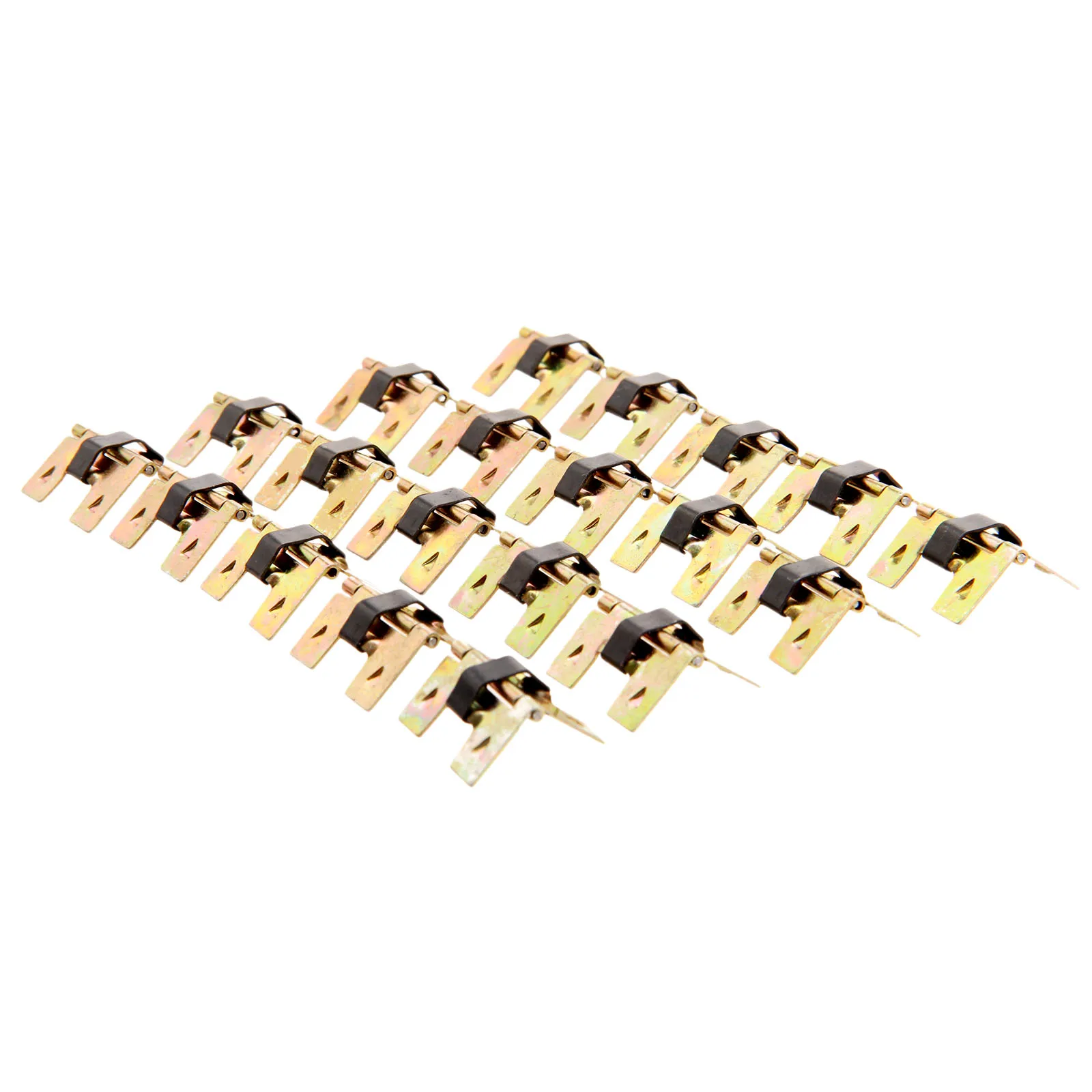 40Pc Vintage Mini Self-Closing Spring Hinges For Jewelry Glasses Box Cabinet Wooden Gift Box Decorative Hinge Furniture Fittings