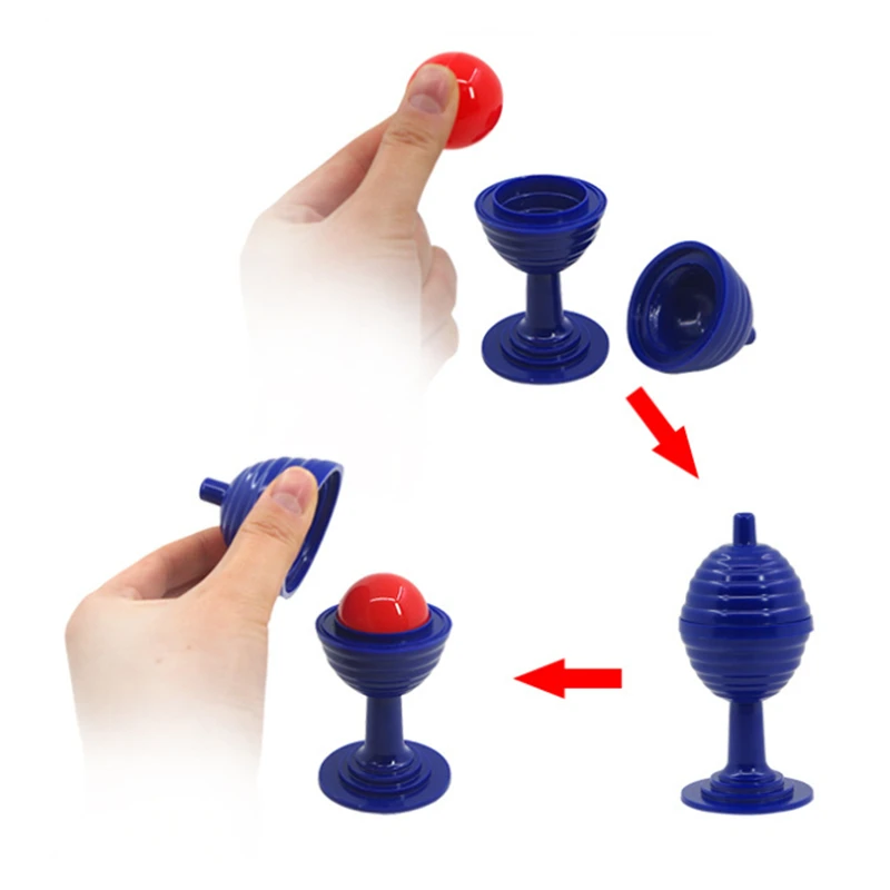 Grandi perline Non tracce Appare scompare Trucchi magici magici Oggetti di scena Giocattoli puzzle Facile da imparare Magia di strada ravvicinata