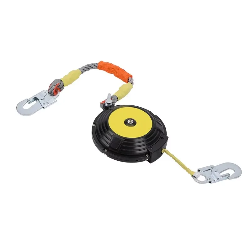 

Insulated Webbing Fall Arrest Device 3 5 10 Meter Self Locking Portable For High Altitude Work Safety
