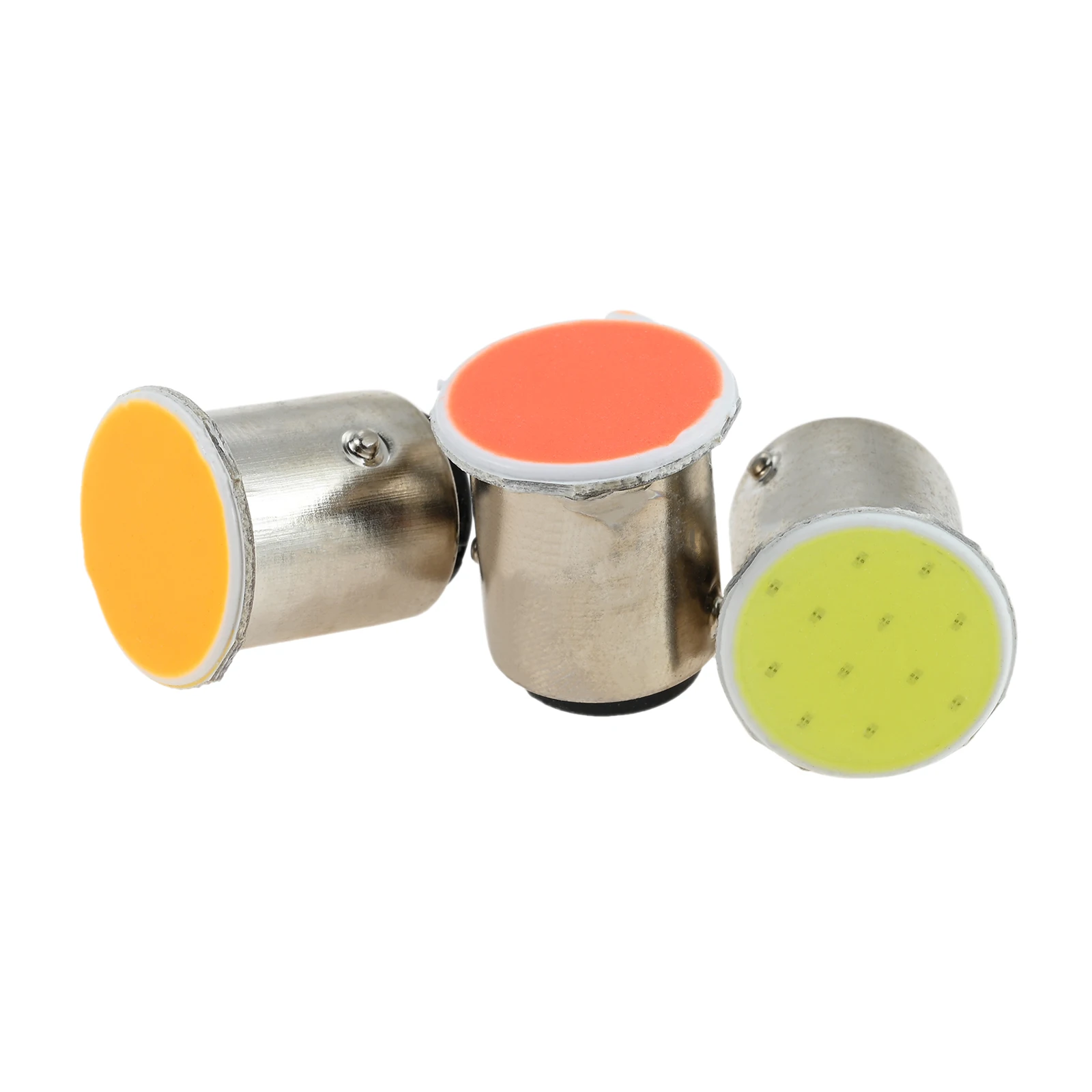 

10 Pcs 1157 COB car LED Bulb BA15S 1157 12V for Brake lights reverse lights turn signals White/Red/Yellow colors