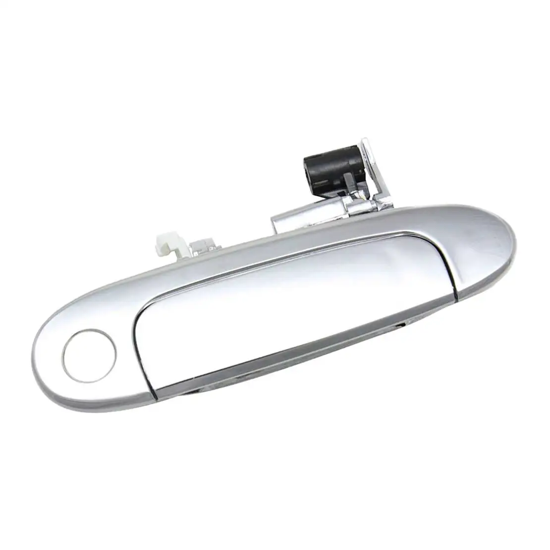 1 Pair Front Left Right Exterior Door Handle Silver Fit for Toyota Echo 2000 2001 2002 2003 2004 2005