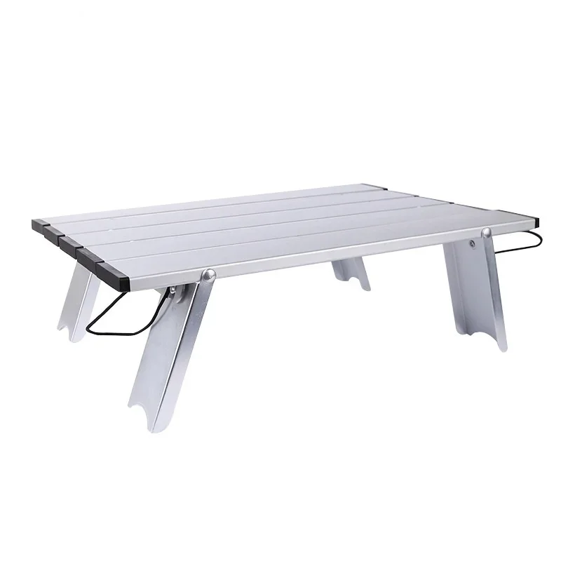 

Portable Mini Picnic Table Beach Camping Travel 7075 Aluminum Ultralight Folding Waterproof Foldable 40DC23