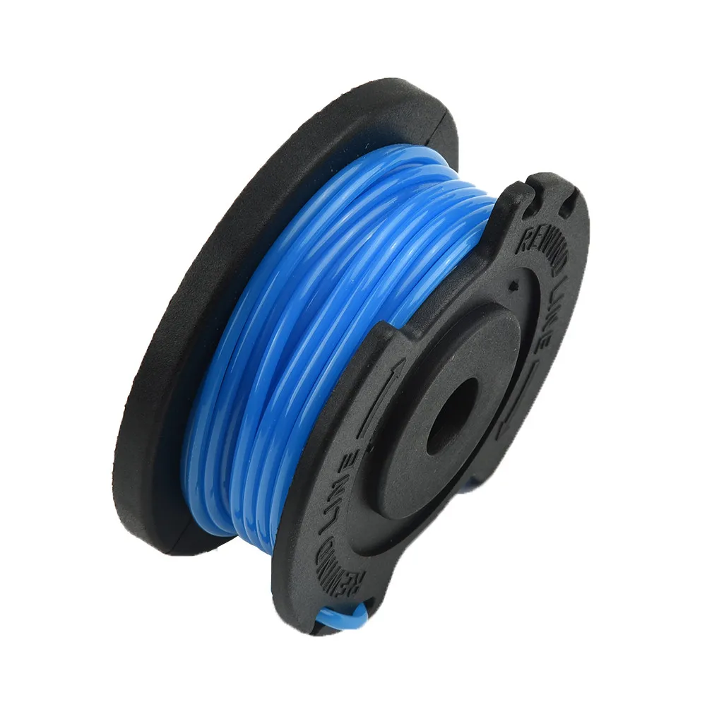 High Quality  Line For GreenWorks Trimmer Spool Single Line Blue 29092 .065-Inch Accessories High Quality Brand New