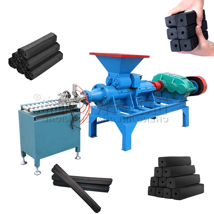 

Charcoal Screw Extruder Machine With Automatic Cutting