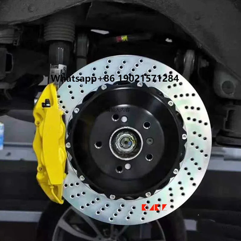 

KLAKLE High Performance Big Brake Calipers GT4 380*28MM Racing Rotor Disc for M4 Brakes