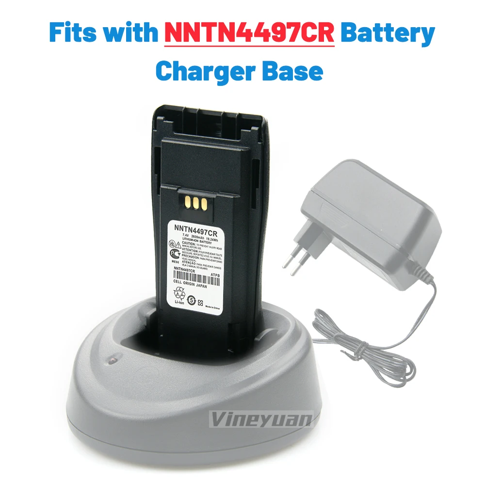 NNTN4497CR 2600mAh Li-ion Battery For Motorola CP200 PR400 EP450 DEP450 CP140 CP160 CP180 CP250 GP3688 GP3188 Radio HighCapacity