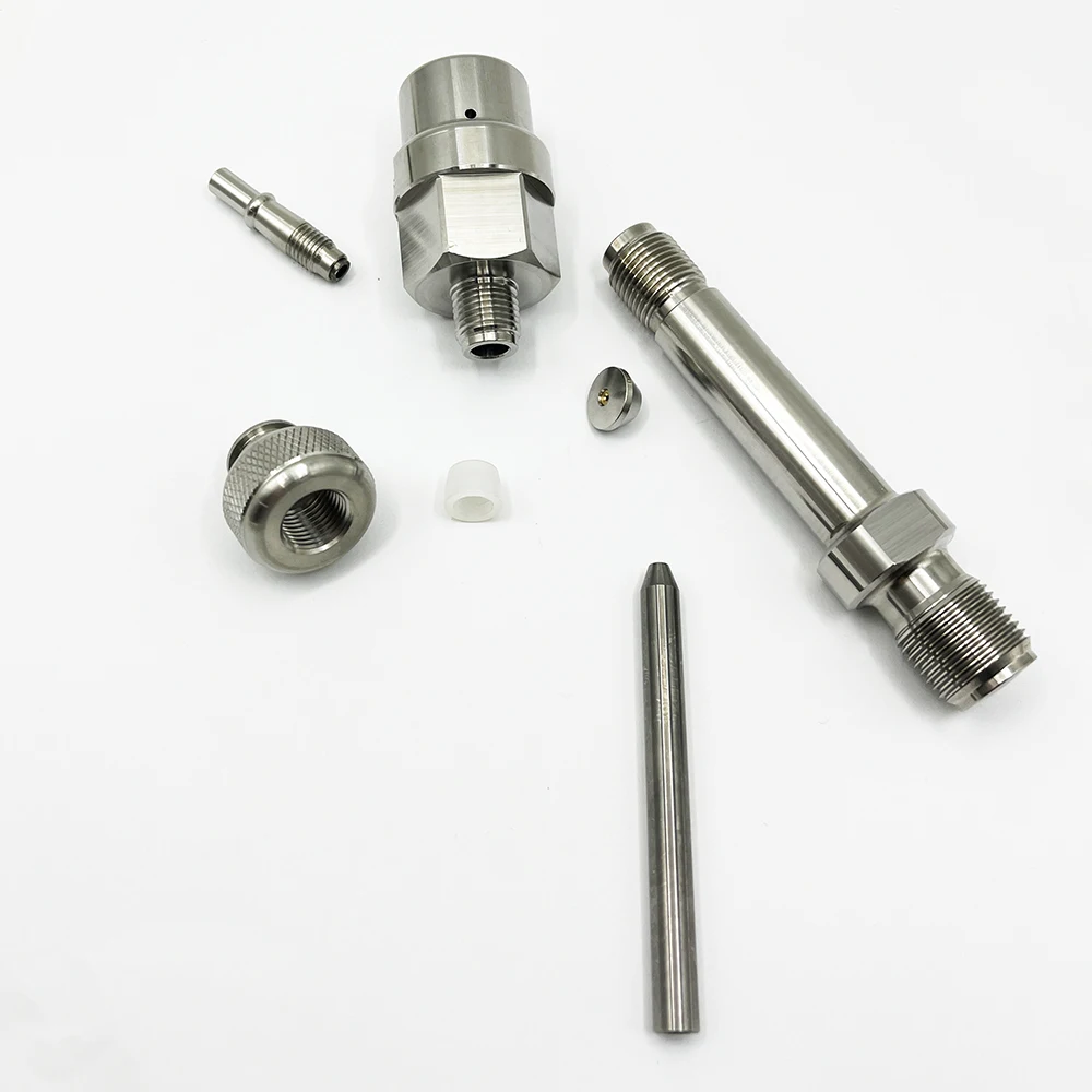 Affordable 60K PASER3 Water Jet Cutting Head Assy British Teeth for Flow Single-inlet P3 Abrasive Waterjet Cutter Head Assembly