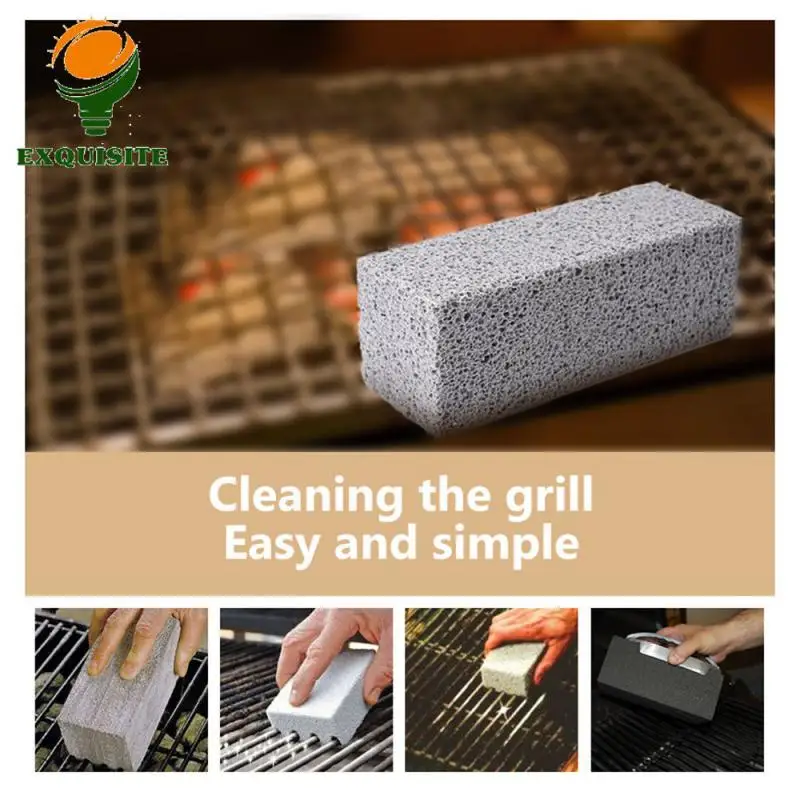 Bbq Cleaning Bricks Effectively Removes Grease Outdoor Kitchen Tools Multitool Glass Pumice Outdoor Cooking Accessories