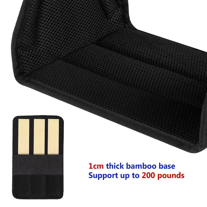 Portable Foot Hammock, Airplane Footrest ,Feet Rest with Adjustable Strap for Office Working, Plane Train Travel, Car image 2