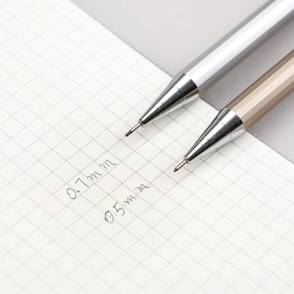 

Механический карандаш 0,5/0,7 мм, металлический эскиз, дизайн комиксов, вызывающий карандаш, инструмент для рисования и письма, автоматический карандаш для студентов