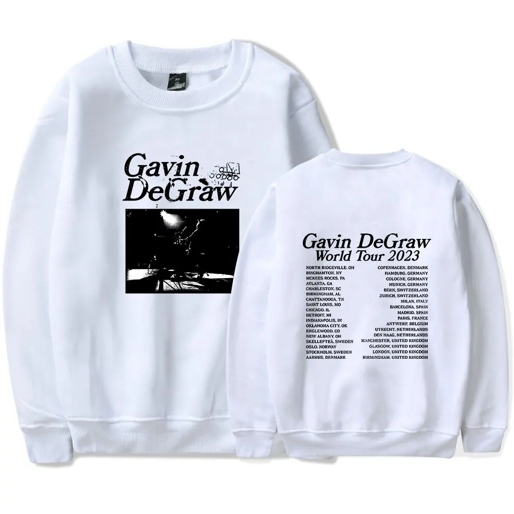 Gavin DeGraw Sweatshirt Album Women Man O-neck Long Sleeve 2025 New Fashion Casual Streetwear