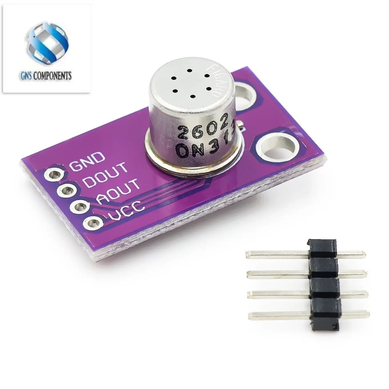 TGS2600 TGS2602  lampblack smoke alcohol air quality module