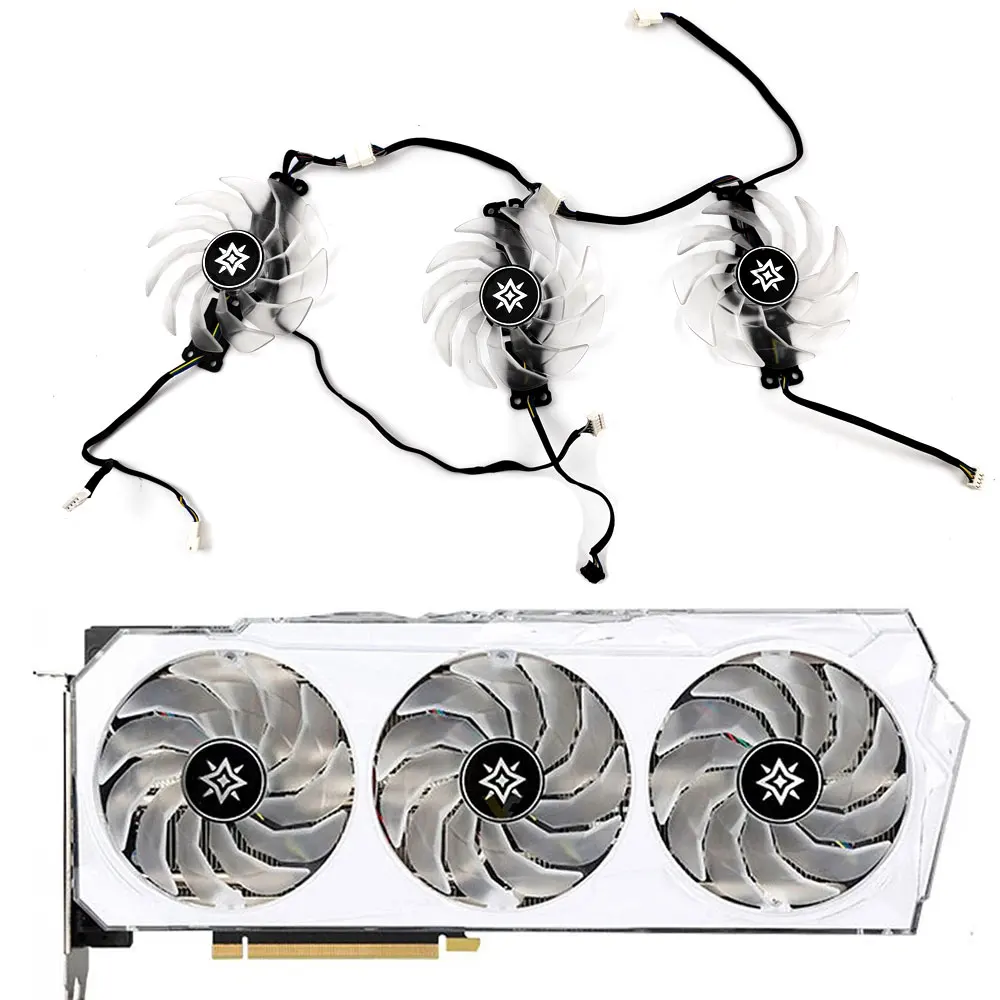 Original Galax RTX 3070 3080 3090 Video Card Fan For Galax GeForce RTX 3060 RTX3070 RTX3080 RTX3090 Graphics Card Cooling Fan