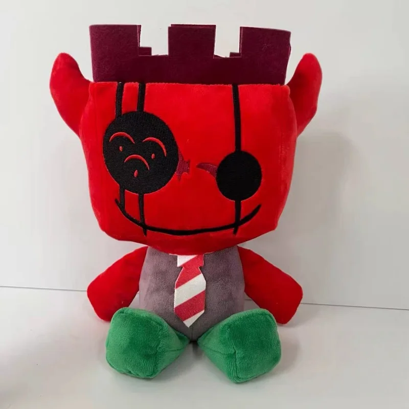 

New Forsaken-Jx1dx1 Plush Doll Red King Cute Cartoon Stuffed Toys Creative Room Decoration Game Periphery Children Birthday Gift