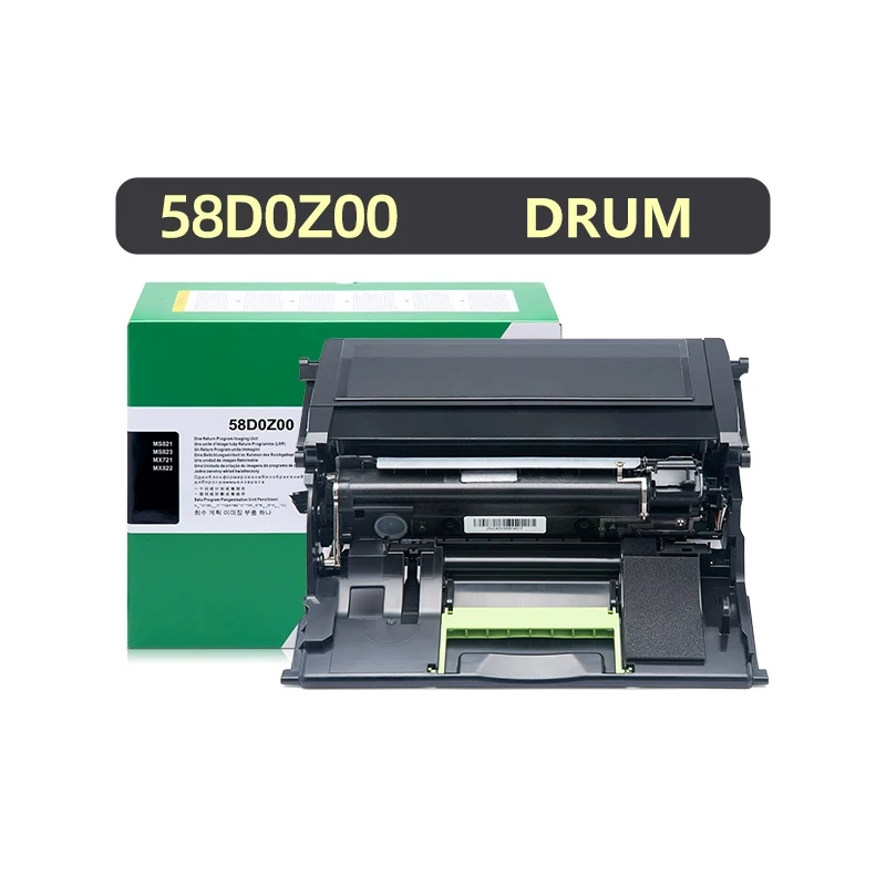 Compatible for MS821dn toner cartridge  MS725dvn MS823dn drum MS826de MX822ade MX722adhe drum unit MX721ade MS822de