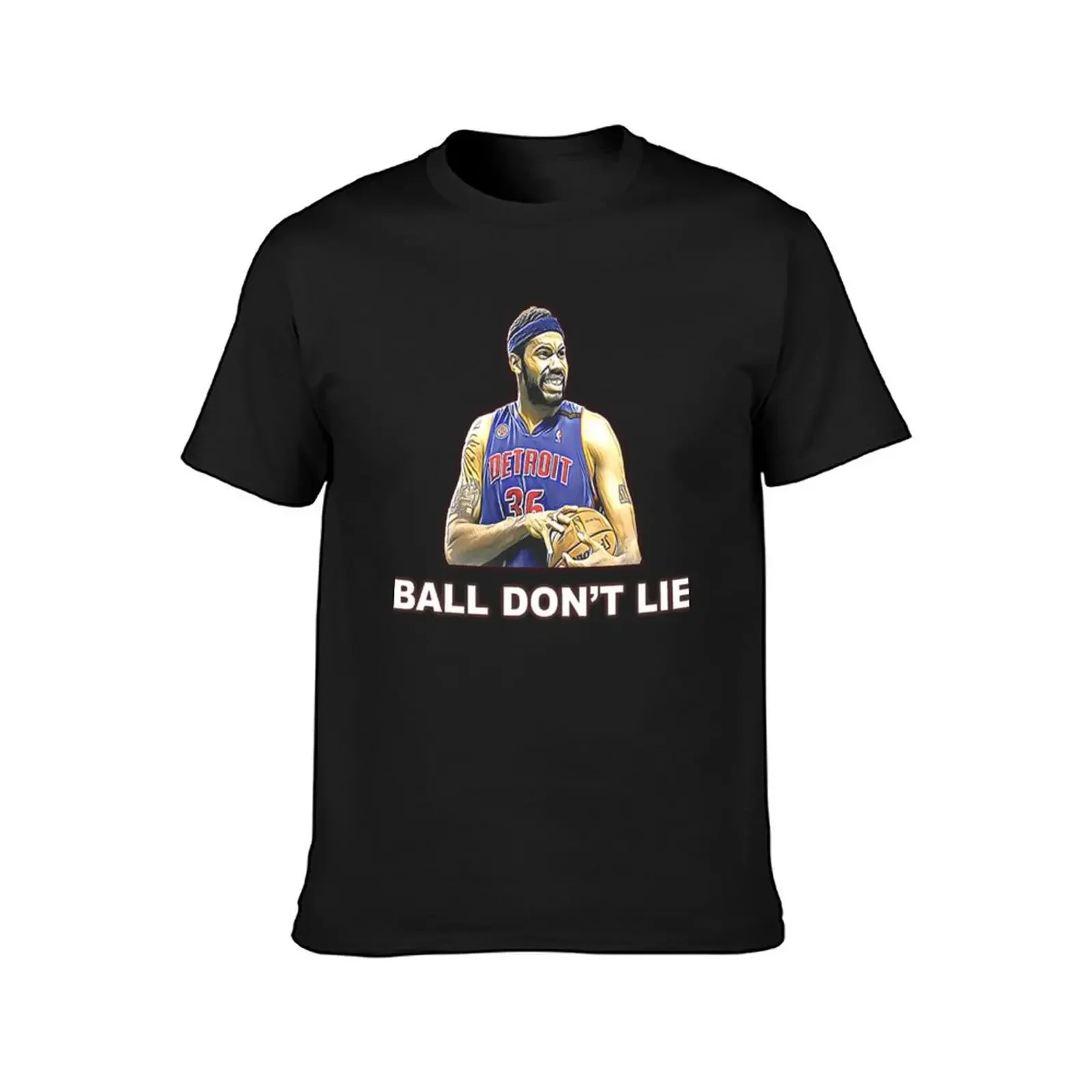 Rasheed Wallace Ball Don t Lie, Rasheed Wallace's Ball Does Not Lie T-Shirt shirts graphic tees mens funny t shirts