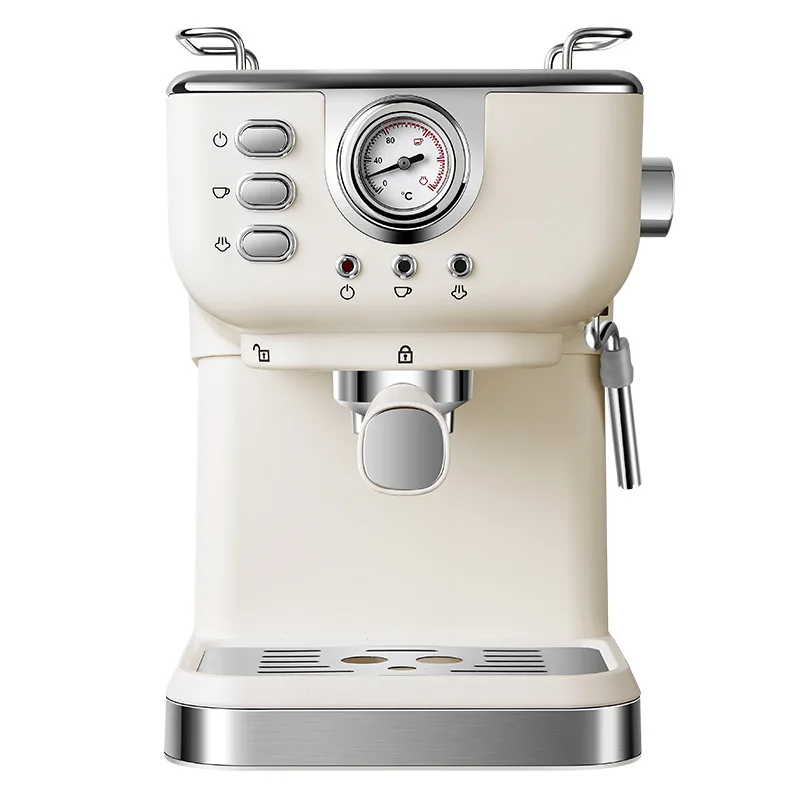 Coffee machine Italian semi-automatic home office high-pressure concentrated steam milk frother Coffee pot