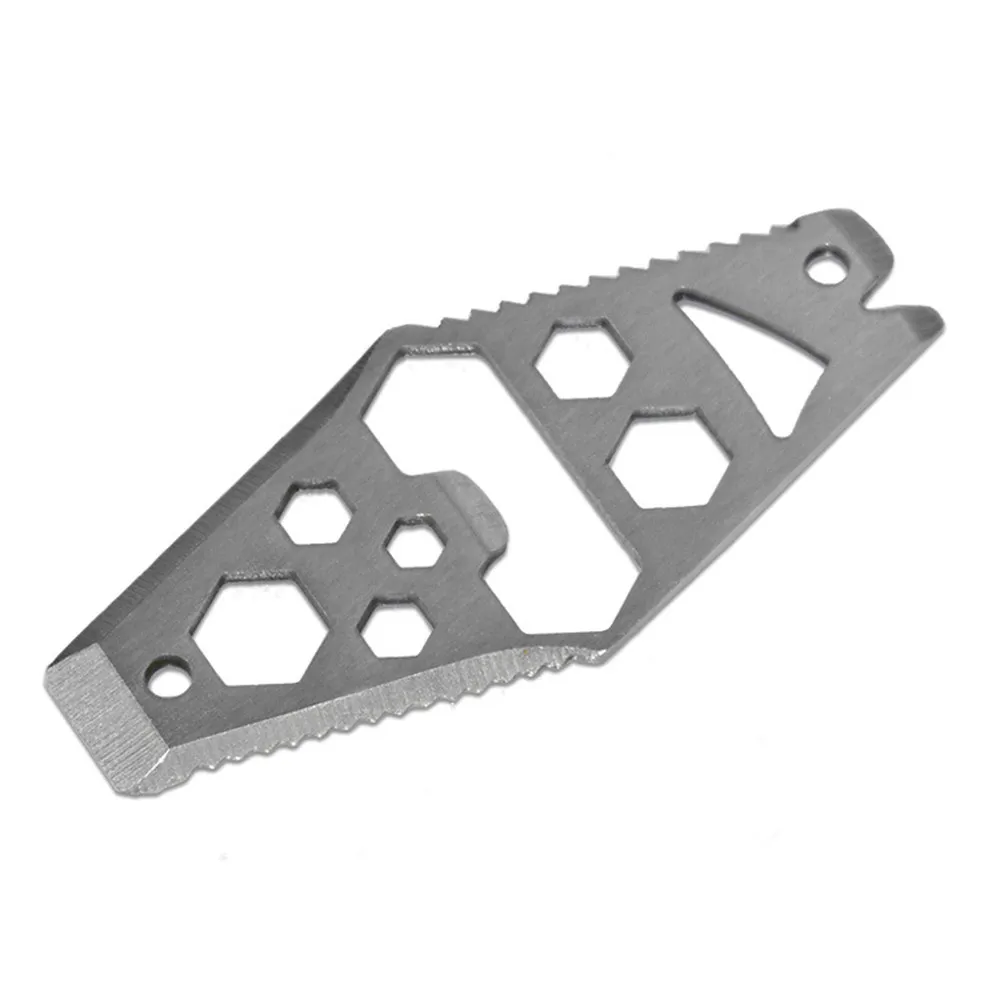 

Набор из 2 портативных многофункциональных инструментов: компактная отвертка-ключ в форме снежинки, уличный ключ-брелок для регулировки оборудования