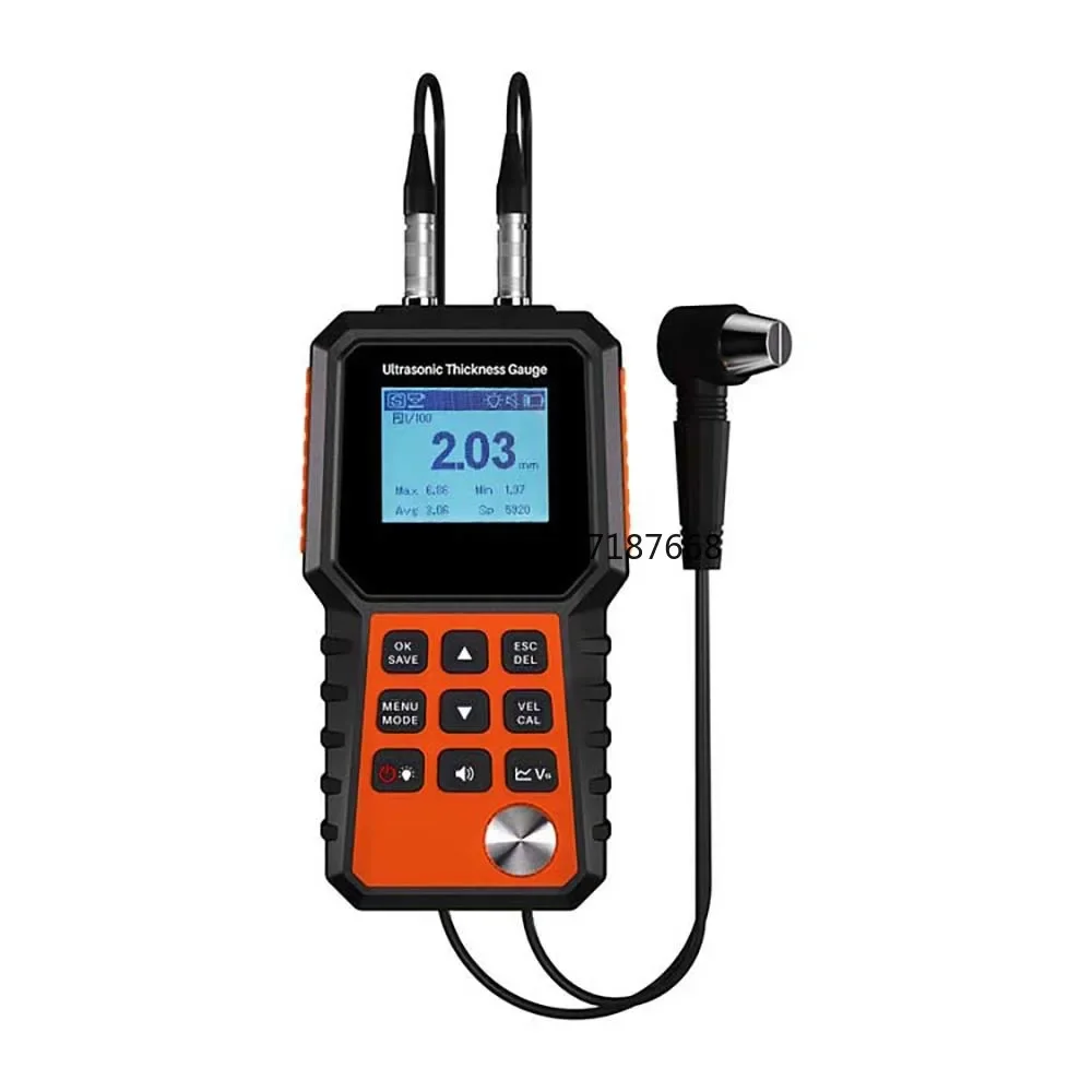 

EC-2000H Ultrasonic Coating Thickness Gauge Range:1~1000mm High Accuracy Thickness Tester