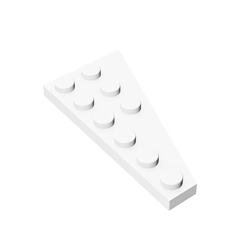 50 Stück 54384 Keilplatte 6 x 3 Links Bausteine Sammlungen Großpackung Modulares GBC Spielzeug für Technische MOC-Sets Bausteine Kompatibel – Detail 5