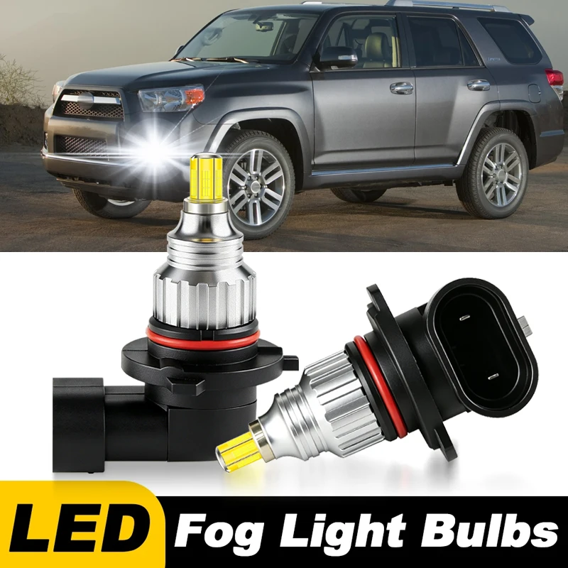 

2Pcs For Toyota 4Runner 2003 2004 2005 Car LED Front Fog Lights Lamp Canbus 9006 HB4 Bulbs 12000lm Accessories