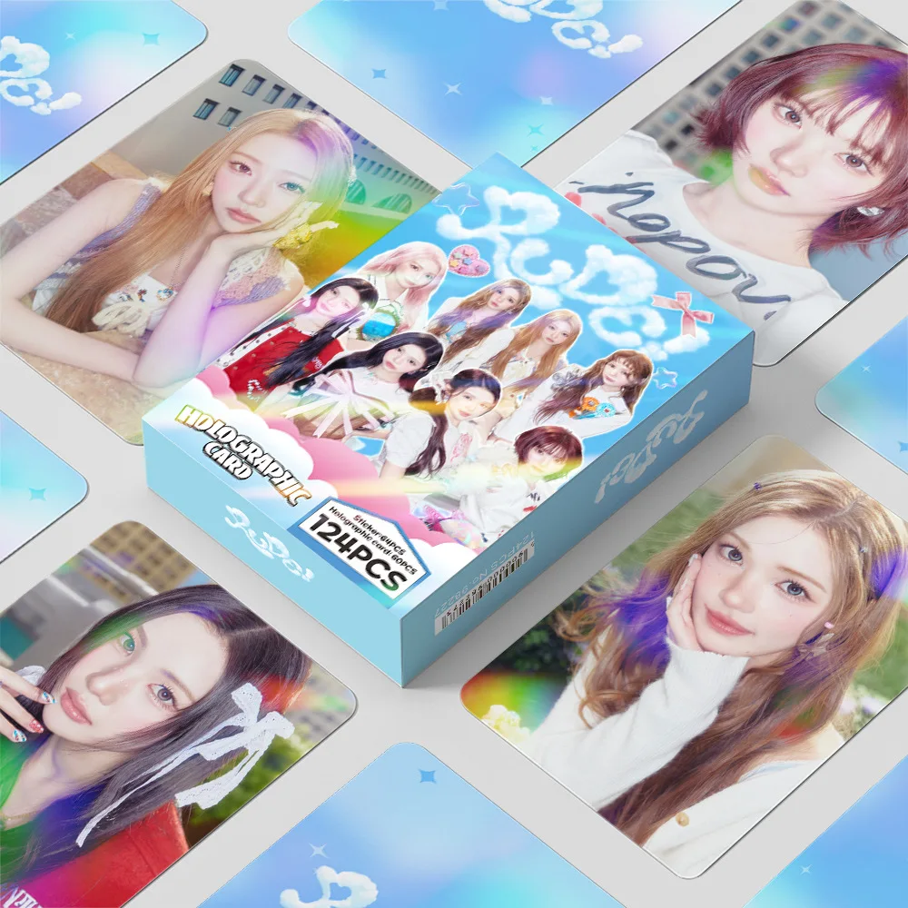 

92pcs/set Hearts2Hearts RUDE lomo Star Photocards Photo Lomo Cards Fans Collection Printed Cards
