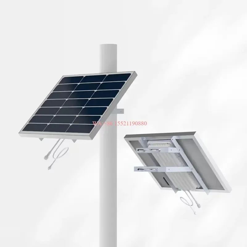 WMWMNU All in One Panel Solar Kit with Built in Lithium Battery for Home Outdoor Power Generation System Portable Energy