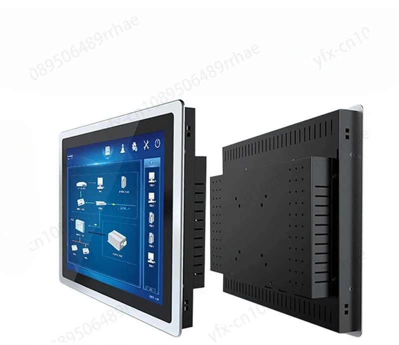 Industrial Control Screen Embedded Screen Computer Touch Display Wall Hanging Internal and External Central Control