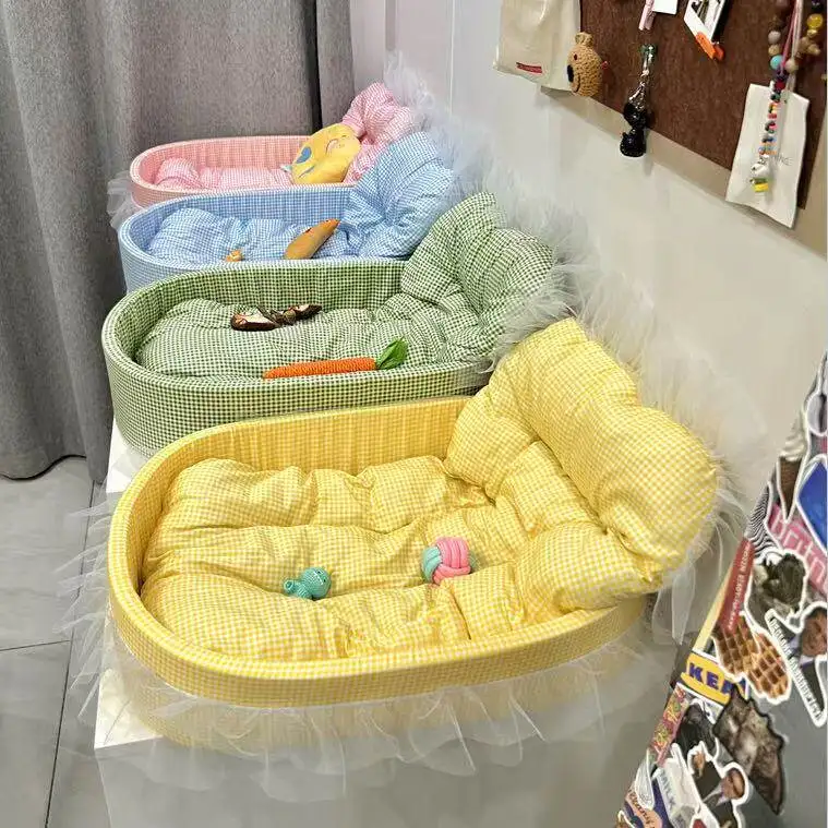 Cat Litter Universal in All Seasons Kennel Non-sticky Small Pets Can Be Cleaned