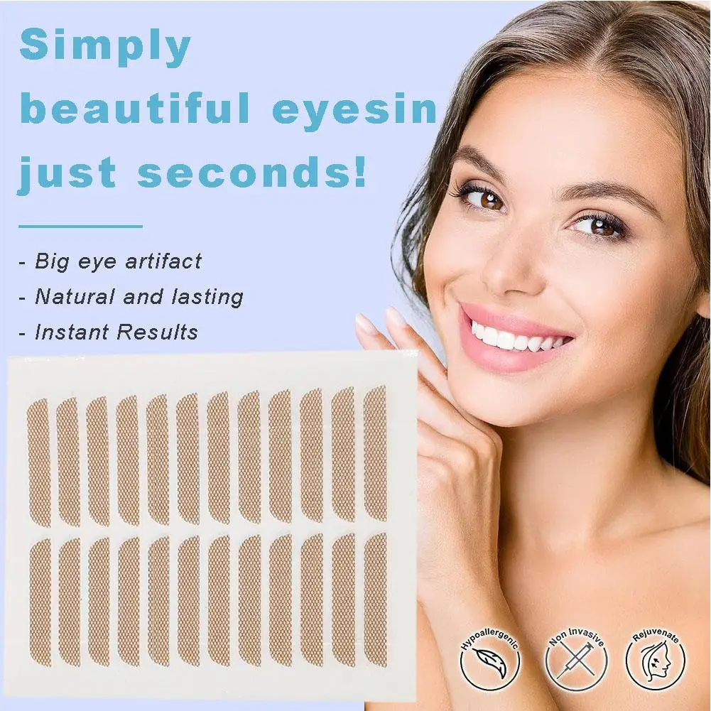 12Pairs/Sheet Invisible Eyelid Sticker Lace Eye Lift Tape Adhesive Eyelid Double Eye Stickers Tape Tools Strips A9V5