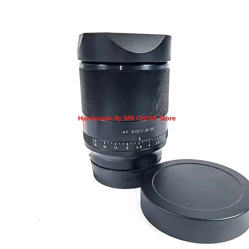 تصميم لغطاء Viltrox 50mm F1.8 المعدني Bayonet Square Len يأتي مع غطاء معدني