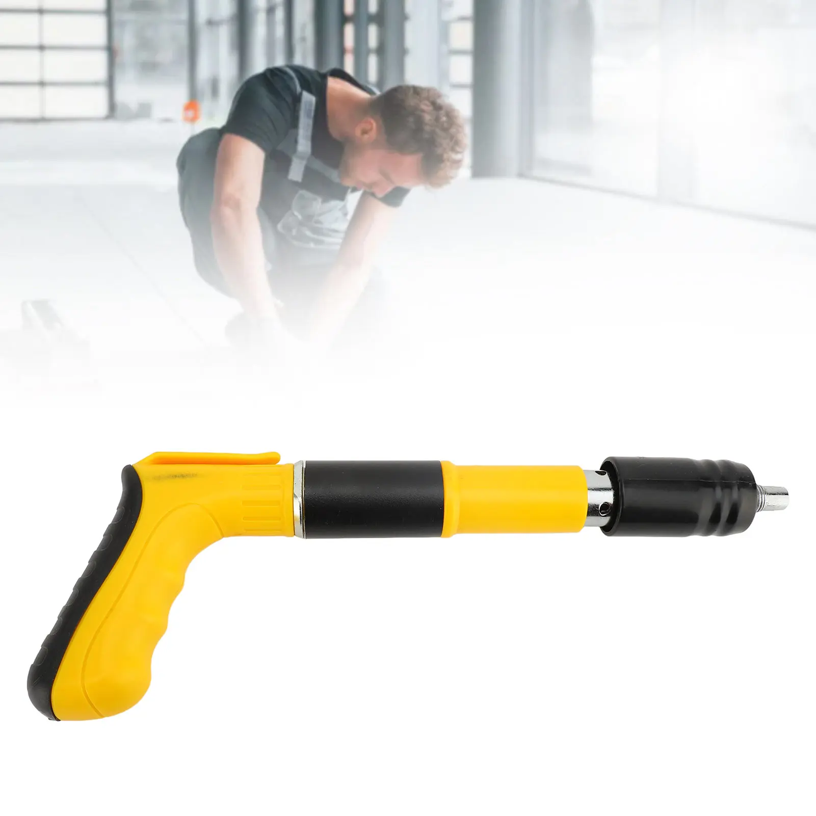 

Nail Wall Fastening Tool with 50PCS Nails Manual Concrete Cement Mini Nailer Portable Nail Shooting Machine for Woodworking