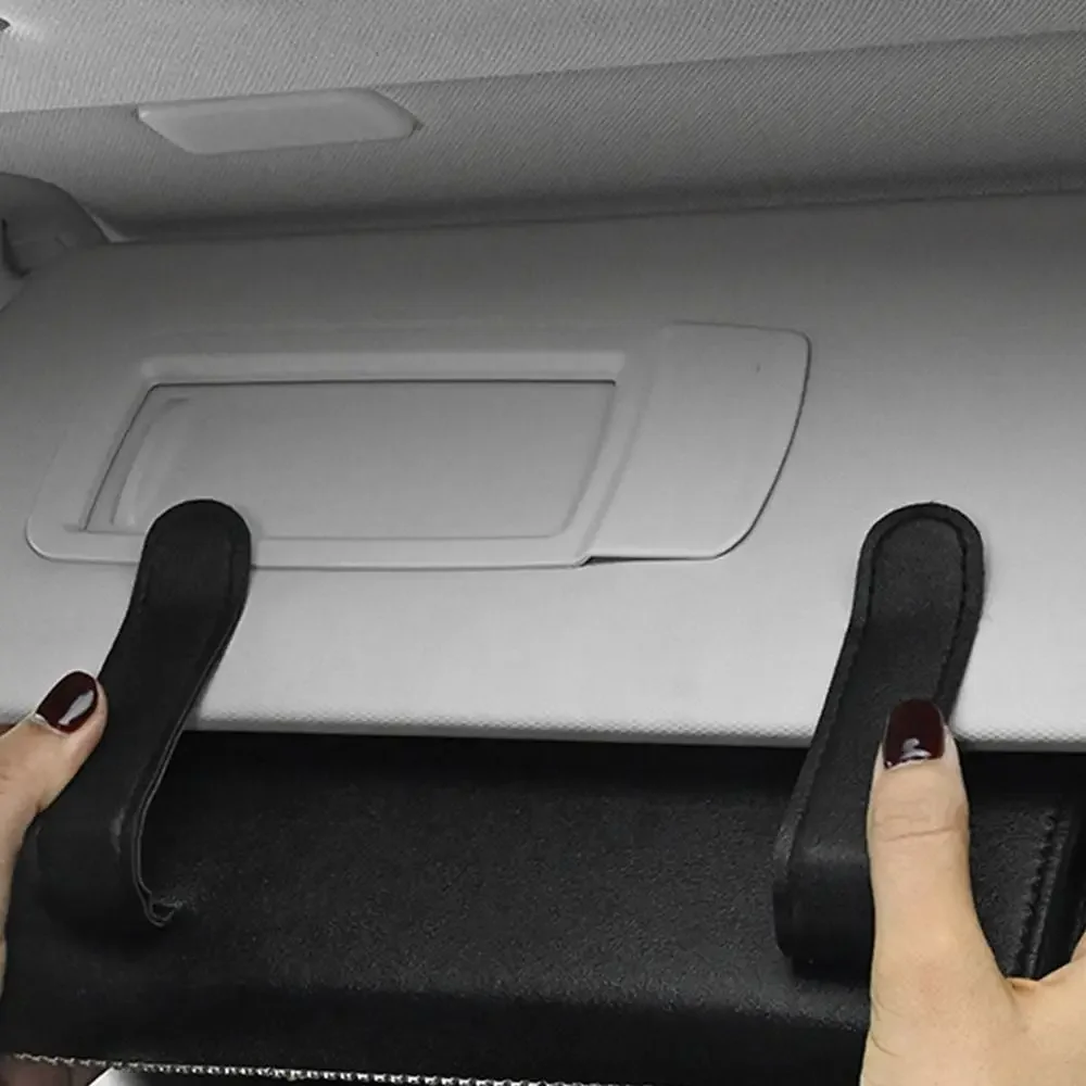 Diamond-encrusted Universal Type PU Leather Rear Seat Shiny Tissue Box Car Sun Visor Paper Box Holder Paper Towel Box Holder